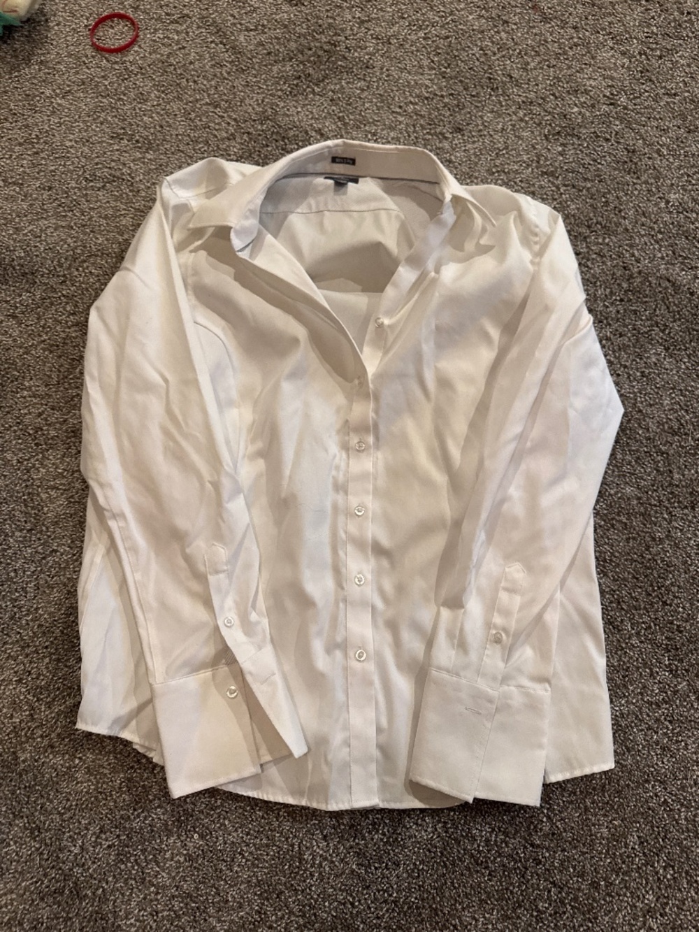 White womens dress shirt